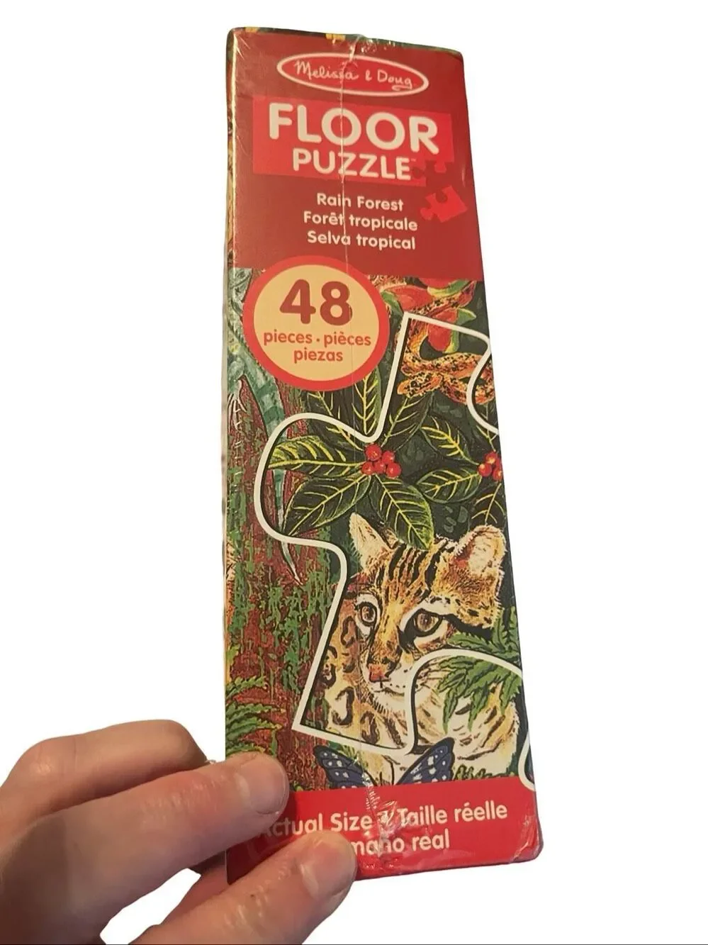 New Melissa & Doug 48 Pieces Rainforest Floor Puzzle